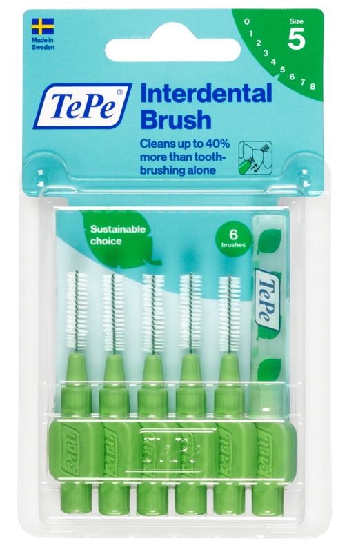 TEPE SCOVOLINO VERDE 0,8MM 6 PEZZI - farmacialombardia.it