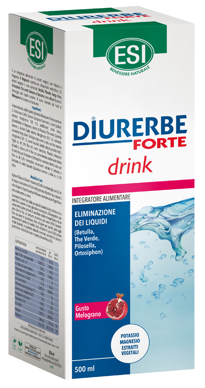 ESI DIURERBE FORTE DRINK MELOGRANO 500 ML - farmacialombardia.it