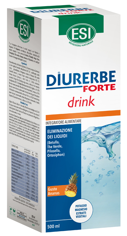 ESI DIURERBE FORTE DRINK ANANAS 500 ML - farmacialombardia.it