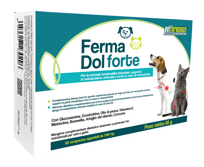 PETFORMANCE FERMA DOL FORTE 60 COMPRESSE - farmacialombardia.it