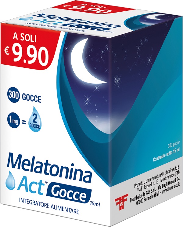 MELATONINA ACT GOCCE 15 ML - farmacialombardia.it