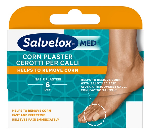 CEROTTO CALLI SALVELOX MED CORN PLASTER 6 PEZZI - farmacialombardia.it