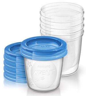 AVENT VASETTI VIA COPERCHIO 180 ML 5 PEZZI - farmacialombardia.it