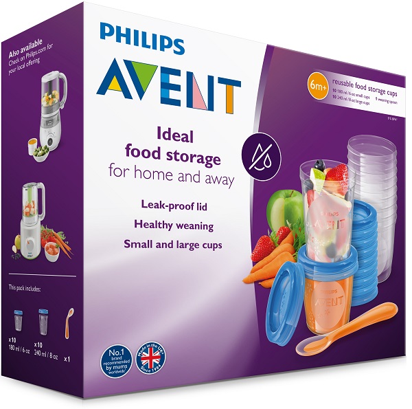 AVENT SET 10 VASETTI CONSERVALATTE 180ML + 10 VASETTI CONSERVALATTE 240ML + 20 COPERCHI + CUCCHIAINO - farmacialombardia.it