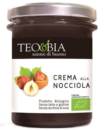 TEO&BIA-CREMA ALLA NOCCIOLA BIO SENZA LATTE 212 G - farmacialombardia.it