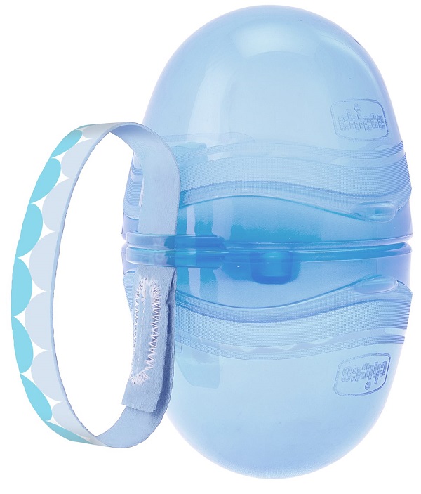 CHICCO PORTASUCCHIETTO DOPPIO BLU 1 PEZZO - farmacialombardia.it