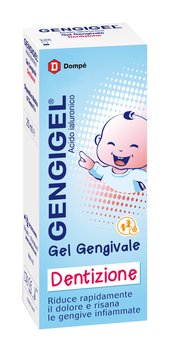 GENGIGEL GEL DENTIZIONE ACIDO IALURONICO 20 ML - farmacialombardia.it