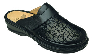 CALZATURA DR SCHOLL REMOVABLE INSOLE LENI LEATHER+ELASTICATED TEXTILE WOMENS BLACK 1 PAIO - farmacialombardia.it