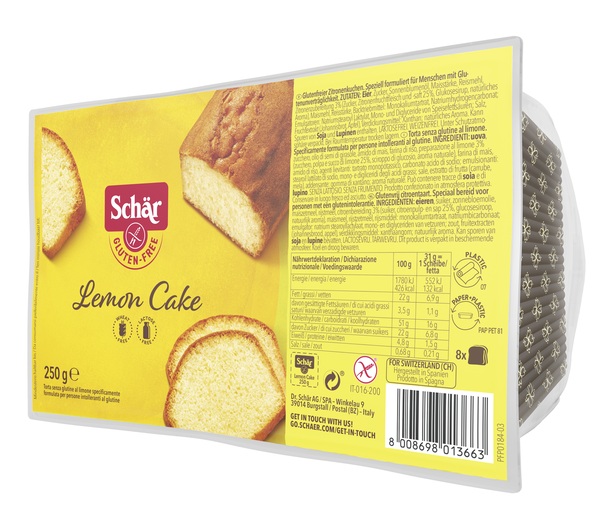 SCHAR LEMON CAKE 250 G - farmacialombardia.it