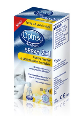SPRAY OCULARE OPTREX ACTIMIST 2 IN 1 CONTRO IL PRURITO 1 PEZZO - farmacialombardia.it