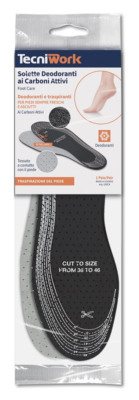 SOLETTE DEODORANTI AI CARBONI ATTIVI 1 PAIO - farmacialombardia.it
