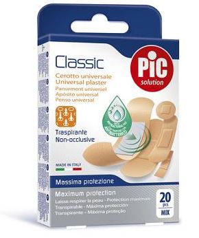 CEROTTO PIC CLASSIC MIX ANTIBATTERICO 20 PEZZI - farmacialombardia.it