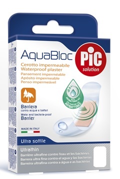 CEROTTO PIC AQUABLOC CM10X8 ANTIBATTERICO 5 PEZZI - farmacialombardia.it