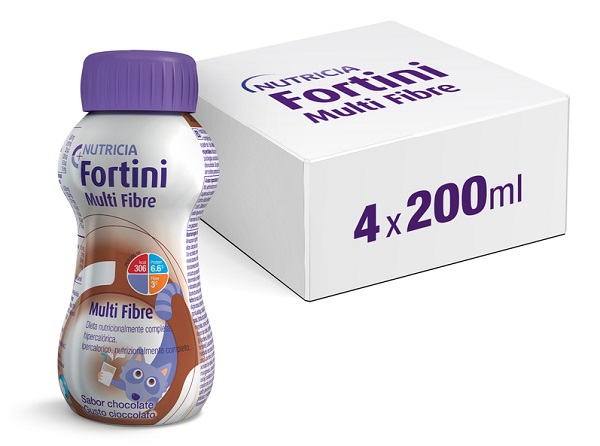 FORTINI MULTI FIBRE GUSTO CIOCCOLATO 200 ML - farmacialombardia.it