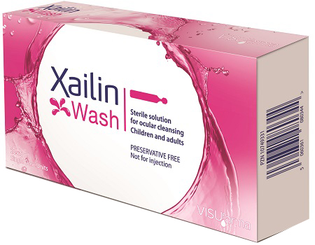 XAILIN WASH SOLUZIONE STERILE OCULARE 20 FLACONCINI 5 ML MONODOSE - farmacialombardia.it