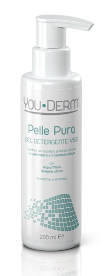 YOUDERM PELLE PURA GEL DETERGENTE VISO 200 ML - farmacialombardia.it