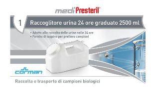 CONTENITORE URINA 24 ORE MEDIPRESTERIL - farmacialombardia.it