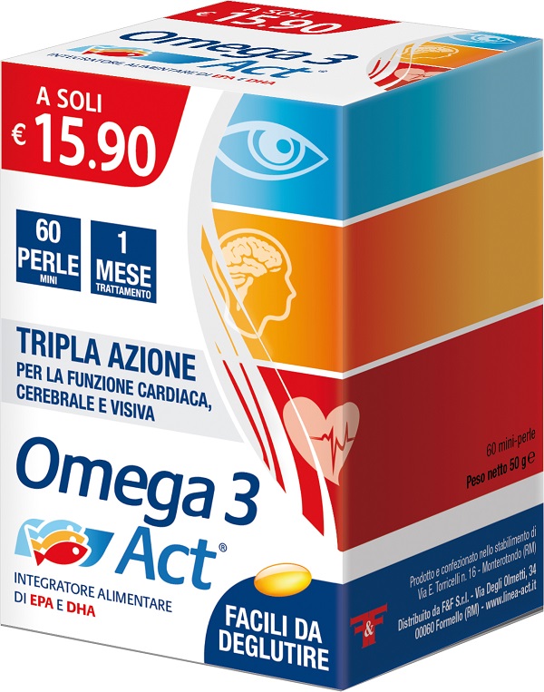 OMEGA 3 ACT 540MG 60 PERLE MINI - farmacialombardia.it