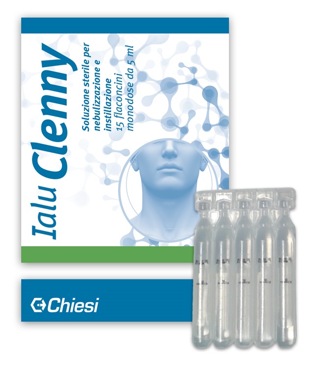 IALU CLENNY 15 FLACONCINI 5 ML SOLUZIONE STERILE PER NEBULIZZAZIONE E INSTILLAZIONE CON ACIDO IALURONICO - farmacialombardia.it