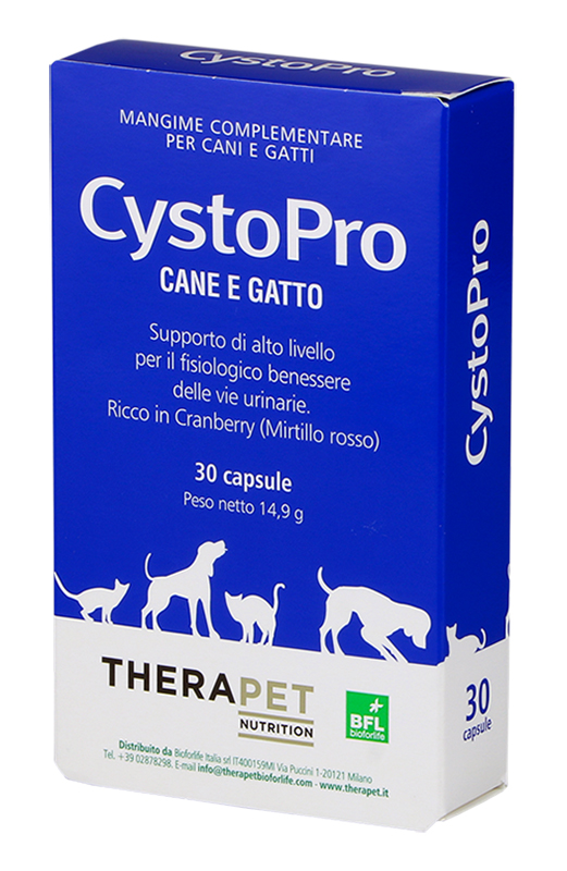 CYSTOPRO THERAPET 30 CAPSULE - farmacialombardia.it