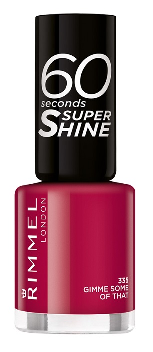 RIMMEL SMALTO 60 SECONDS SUPER SHINE 335 GIMME SOME OF THAT 8 ML - farmacialombardia.it