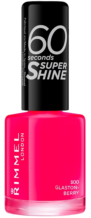 RIMMEL SMALTO 60 SECONDS SUPER SHINE 300 GLASTON-BERRY 8 ML - farmacialombardia.it