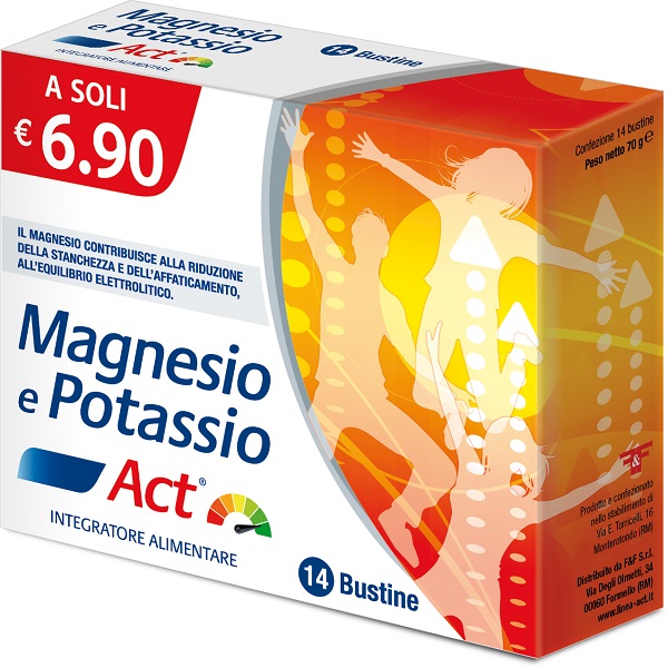 MAGNESIO E POTASSIO ACT 14 BUSTINE - farmacialombardia.it