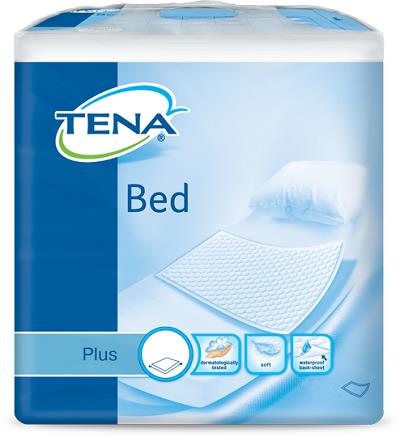 TRAVERSA PER INCONTINENZA NON RIMBOCCABILE TENA BED PLUS 60X40CM 40 PEZZI - farmacialombardia.it