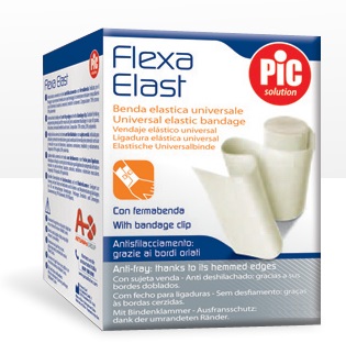 BENDA ELASTICA PIC BIANCA 15X4,5M FUSTELLA - farmacialombardia.it