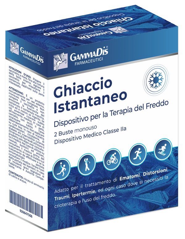 GHIACCIO ISTANTANEO TNT GAMMADIS 2 PEZZI GAMMADIS - farmacialombardia.it
