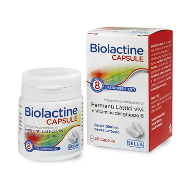 BIOLACTINE FERMENTI + VITAMINE 20 CAPSULE - farmacialombardia.it