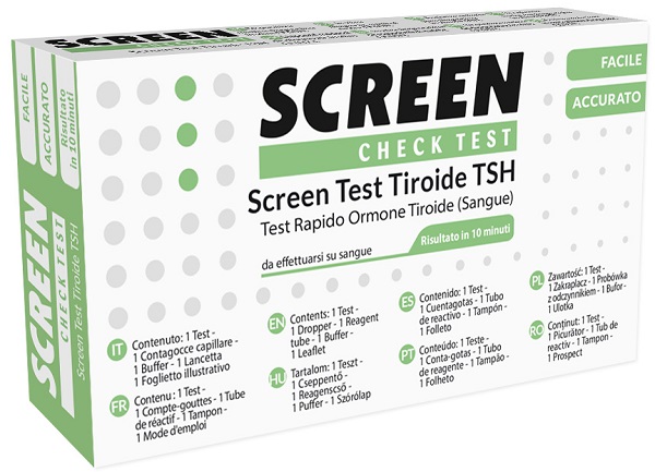 SCREEN TEST RAPIDO ORMONE TIROIDE-STIMOLANTE TSH NEL SANGUE - farmacialombardia.it