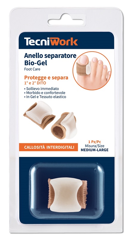BIO-GEL ANELLO SEPARATORE PER ALLUCE M/L 1 PEZZO - farmacialombardia.it