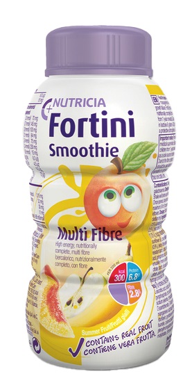 FORTINI SMOOTHIE MULTI FIBRE GUSTO FRUTTI GIALLI 200 ML - farmacialombardia.it