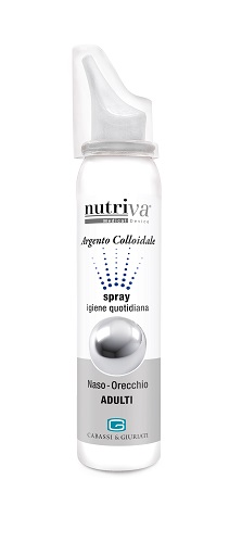 NUTRIVA ARGENTO COLLOIDALE NASO/ORECCHIE 100 ML - farmacialombardia.it