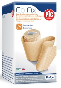 BENDA ELASTICA PIC CO FIX AUTOADESIVA 8X5CM MEDIUM - farmacialombardia.it