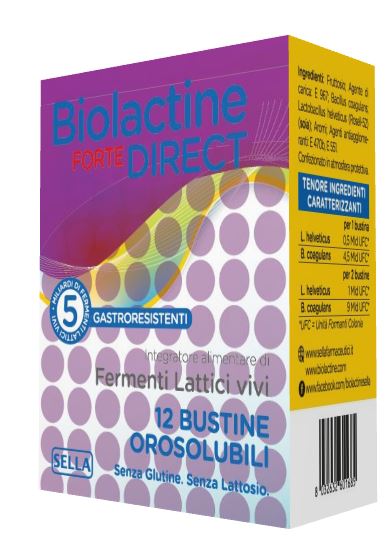 BIOLACTINE FORTE DIRECT 12 BUSTINE - farmacialombardia.it