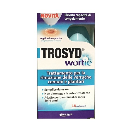 TROSYD WORTIE CRIOGENIZZANTE VERRUCHE COMUNI/PLANTARI 50 G - farmacialombardia.it