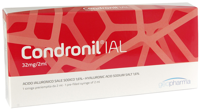 SIRINGA INTRA-ARTICOLARE CONDRONIL IAL ACIDO IALURONICO 1,6% 2 ML - farmacialombardia.it