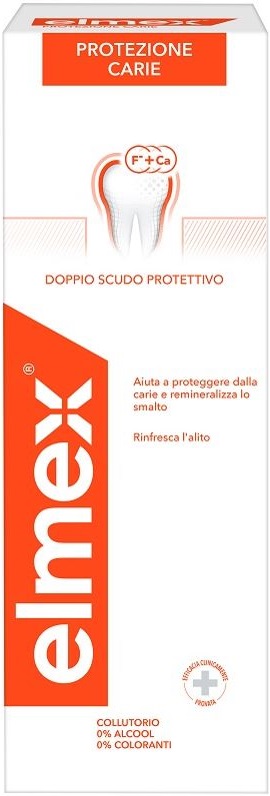 ELMEX PROTEZIONE CARIE COLLUTORIO FLUORURO AMMINICO 400 ML - farmacialombardia.it