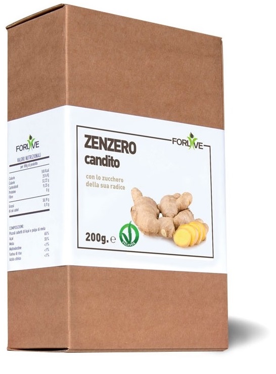 ZENZERO CANDITO 200 G - farmacialombardia.it