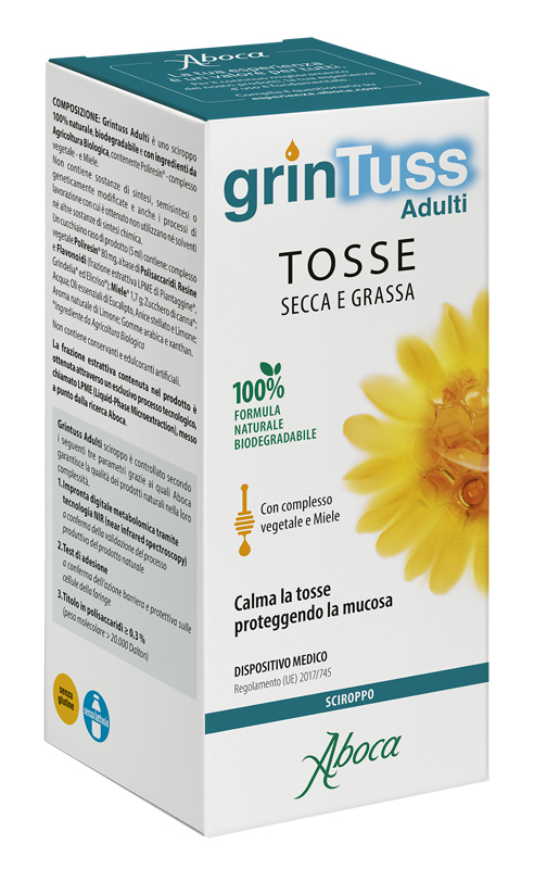 GRINTUSS ADULTI SCIROPPO 180 G - farmacialombardia.it