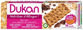 DUKAN EXPERT BISCOTTO CRUSCA GOCCE DI CIOCCOLATO 225 G - farmacialombardia.it
