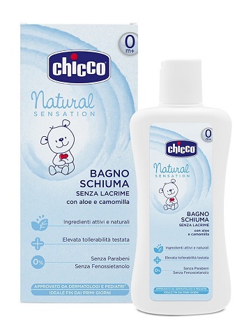 CHICCO BAGNOSCHIUMA NATURAL SENSATION 500 ML - farmacialombardia.it