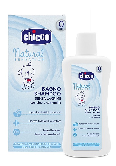 CHICCO BAGNO SHAMPOO NATURAL SENSATION 200 ML - farmacialombardia.it