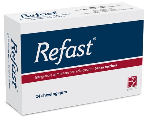 REFAST 24 CHEWING GUM SENZA ZUCCHERO - farmacialombardia.it