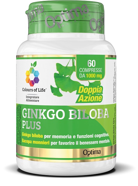COLORUS OF LIFE GINKGO BILOBA PLUS 60 COMPRESSE 1000 MG - farmacialombardia.it