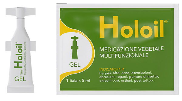 HOLOIL MONODOSE GEL TERMOSOFFIATA 1 FIALA 5ML - farmacialombardia.it