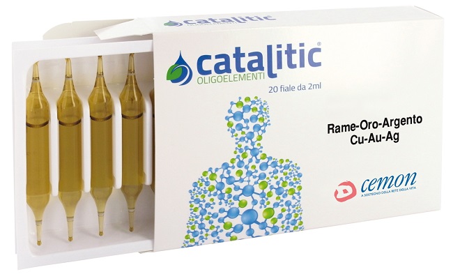 CATALITIC OLIGOELEMENTI RAME ORO ARGENTO CU-AU-AG 20 AMPOLLE - farmacialombardia.it
