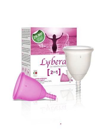 COPPETTA MESTRUALE LYBERA COPPETTA IGIENICA MIX TAGLIA 1 + TAGLIA 1 - farmacialombardia.it